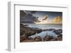 Princeville, Queens Baths, Kauai Island, Hawaii, USA-Christian Kober-Framed Photographic Print