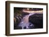 Princeville, Queens Baths, Kauai Island, Hawaii, USA-Christian Kober-Framed Photographic Print