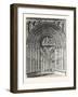 Principal Entrance and Interior of Rochester Cathedral-null-Framed Giclee Print