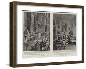 Principal Events in the Life of the Late Czar-null-Framed Giclee Print