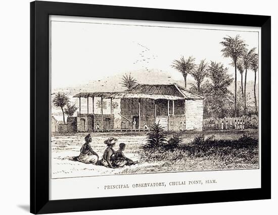Principal Observatory, Siam, 1875-null-Framed Premium Giclee Print