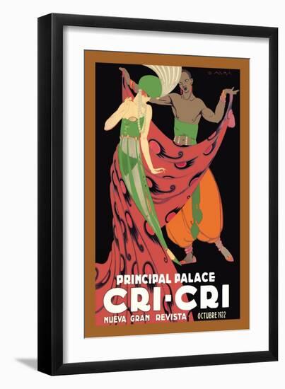 Principal Palace Cri-Cri-Josep Aluma-Framed Art Print