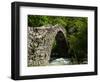 Principality of Andorra. Pont de la Margineda, or La Margineda Bridge at La Margineda. The singl...-null-Framed Photographic Print