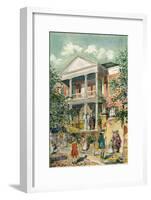 Pringle House, Charleston, South Carolina, USA, C18th Century-James Preston-Framed Giclee Print