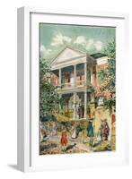 Pringle House, Charleston, South Carolina, USA, C18th Century-James Preston-Framed Giclee Print