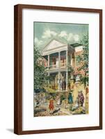 Pringle House, Charleston, South Carolina, USA, C18th Century-James Preston-Framed Giclee Print