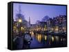 Prinsengracht, Amsterdam, Holland-Jon Arnold-Framed Stretched Canvas