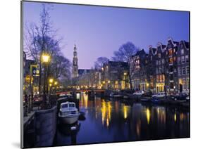 Prinsengracht, Amsterdam, Holland-Jon Arnold-Mounted Photographic Print