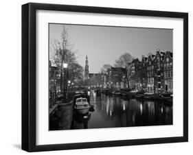 Prinsengracht, Amsterdam, Holland-Jon Arnold-Framed Premium Photographic Print