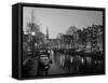 Prinsengracht, Amsterdam, Holland-Jon Arnold-Framed Stretched Canvas