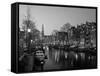 Prinsengracht, Amsterdam, Holland-Jon Arnold-Framed Stretched Canvas