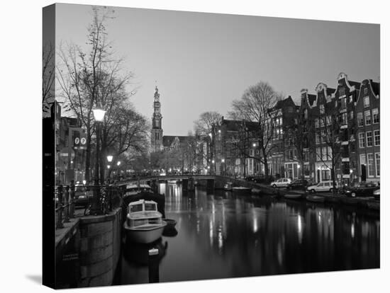 Prinsengracht, Amsterdam, Holland-Jon Arnold-Stretched Canvas