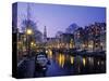 Prinsengracht, Amsterdam, Holland-Jon Arnold-Stretched Canvas