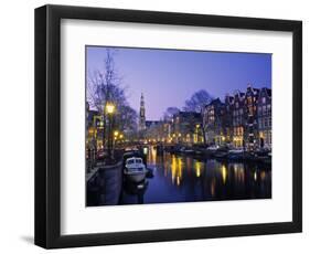 Prinsengracht, Amsterdam, Holland-Jon Arnold-Framed Photographic Print