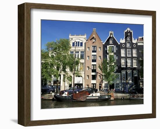 Prinsengracht, Amsterdam, the Netherlands (Holland)-Sergio Pitamitz-Framed Photographic Print