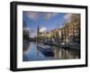 Prinsengracht and Westerkerk in the Background, Amsterdam, Holland-Michele Falzone-Framed Photographic Print