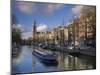 Prinsengracht and Westerkerk in the Background, Amsterdam, Holland-Michele Falzone-Mounted Photographic Print