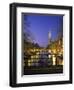 Prinsengracht and Wsterkerk, Amsterdam, Holland-Jon Arnold-Framed Photographic Print