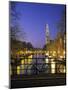 Prinsengracht and Wsterkerk, Amsterdam, Holland-Jon Arnold-Mounted Photographic Print