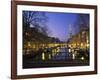 Prinsengracht and Wsterkerk, Amsterdam, Holland-Jon Arnold-Framed Photographic Print