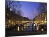 Prinsengracht and Wsterkerk, Amsterdam, Holland-Jon Arnold-Mounted Photographic Print