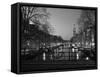 Prinsengracht and Wsterkerk, Amsterdam, Holland-Jon Arnold-Framed Stretched Canvas