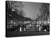 Prinsengracht and Wsterkerk, Amsterdam, Holland-Jon Arnold-Stretched Canvas