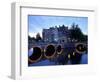 Prinsengracht Canal, Amsterdam, Holland-Walter Bibikow-Framed Photographic Print