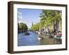 Prinsengracht Canal, Amsterdam, Netherlands, Europe-Amanda Hall-Framed Photographic Print