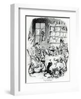 Print and Book Illustration, 1847-George Cruikshank-Framed Giclee Print