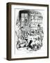 Print and Book Illustration, 1847-George Cruikshank-Framed Giclee Print