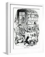 Print and Book Illustration, 1847-George Cruikshank-Framed Giclee Print