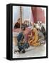 Print Depicting a Scene from Gianni Schicchi, 1922-Giacomo Puccini-Framed Stretched Canvas