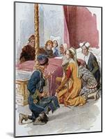 Print Depicting a Scene from Gianni Schicchi, 1922-Giacomo Puccini-Mounted Giclee Print