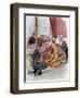 Print Depicting a Scene from Gianni Schicchi, 1922-Giacomo Puccini-Framed Giclee Print