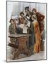 Print Depicting a Scene from Gianni Schicchi, 1922-Giacomo Puccini-Mounted Giclee Print