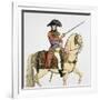 Print Depicting Napoleon Bonaparte on Horseback-null-Framed Giclee Print