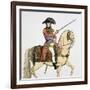 Print Depicting Napoleon Bonaparte on Horseback-null-Framed Giclee Print