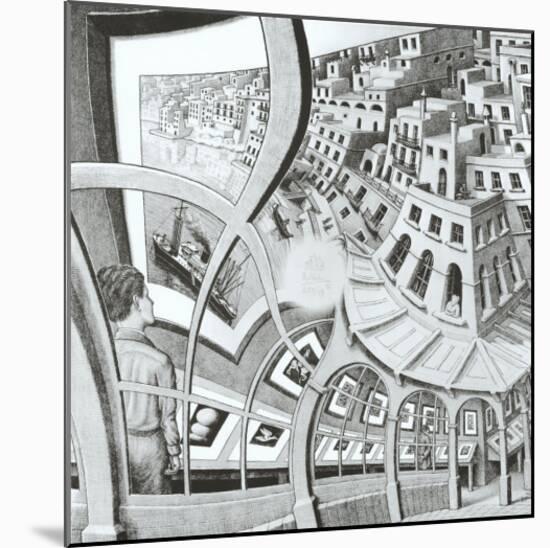 Print Gallery-M^ C^ Escher-Mounted Art Print