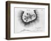 Print of a Burial Mount-null-Framed Giclee Print