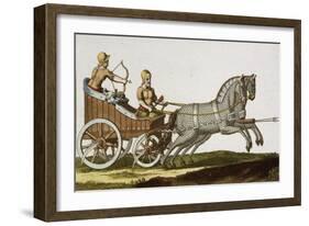 Print of Ancient Syrian Chariot-null-Framed Giclee Print