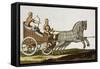 Print of Ancient Syrian Chariot-null-Framed Stretched Canvas