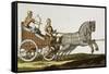 Print of Ancient Syrian Chariot-null-Framed Stretched Canvas