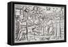 Print of Arabian Astrologers Examining the Sky from in Somnium Scipionis-Ambrosius Macrobius-Framed Stretched Canvas