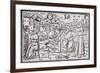 Print of Arabian Astrologers Examining the Sky from in Somnium Scipionis-Ambrosius Macrobius-Framed Giclee Print