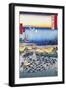 Print of Coastal Scene by Hiroshige-Stefano Bianchetti-Framed Premium Giclee Print