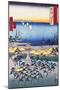 Print of Coastal Scene by Hiroshige-Stefano Bianchetti-Mounted Premium Giclee Print