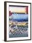 Print of Coastal Scene by Hiroshige-Stefano Bianchetti-Framed Giclee Print