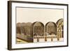 Print of Cross Section of Roman Baths-null-Framed Giclee Print