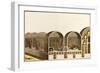 Print of Cross Section of Roman Baths-null-Framed Giclee Print